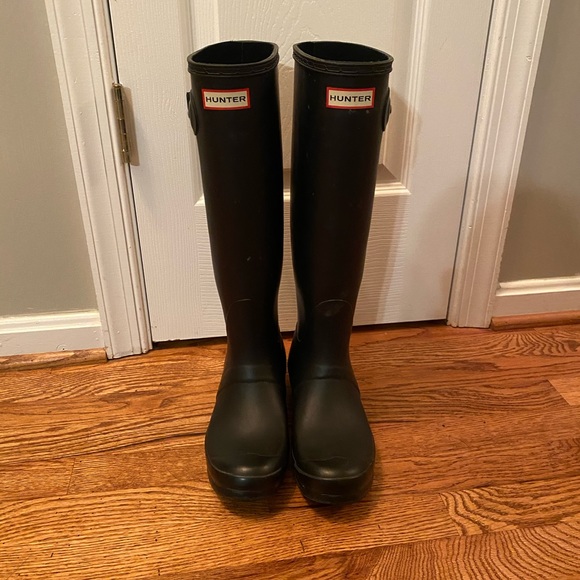 poshmark hunter rain boots